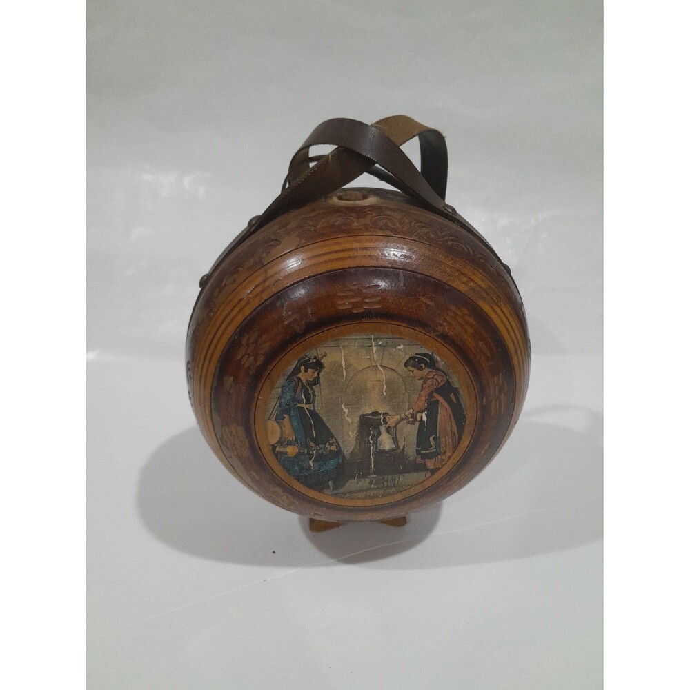Vintage Wooden Canteen